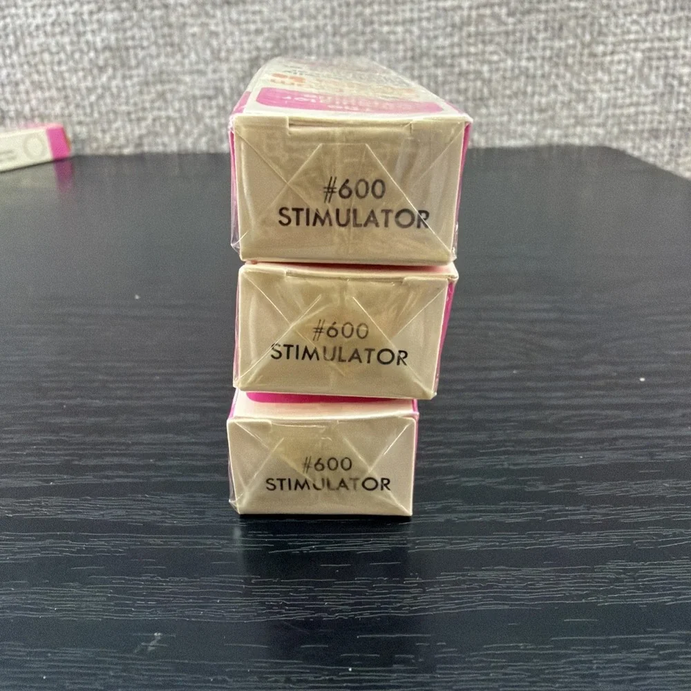 3 Vintage Gold Tone Dental Gum Stimulator #600 John O Butler Co Chicago SEALED‎